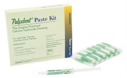 Pulpdent Paste Calcium Hydroxide Pulp Capping Kit, 3 mL Syringe with 24 Sterile 18 Gauge Blunt Needles, PSYK thumbnail 12