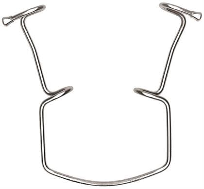 Hu-Friedy Orringer #3 Cheek Retractor, Large, Metal, Silver, CRO3 thumbnail 4