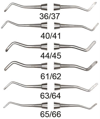 Hu-Friedy Excavator #36/37 Double-Ended, 15-8-14, #41 Round Handle, 1.5mm Blade, EXC36/37 thumbnail 6