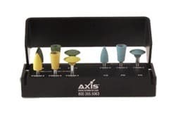 CeraGlaze Ultimate Intra-Oral Porcelain Adjusting & Polishing Logic Set, RA, 9-Piece Kit, LS-506 thumbnail 13