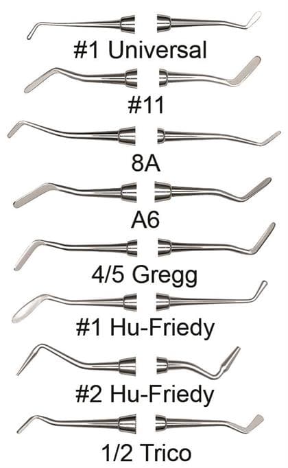 Hu-Friedy Plastic Filling Instrument, Double-End, #A6, #6 Satin Steel Handle, 1/Pk, PFIA66 thumbnail 6