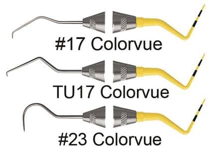 Hu-Friedy ColorVue Expros 23 Explorer/Probe Handle, Double-Ended, #6 Satin Steel, XP23/PH6 thumbnail 12