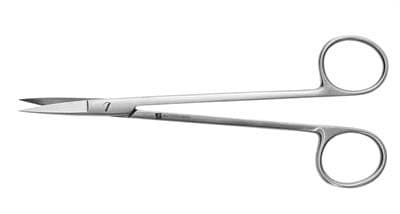 J&J Instruments Kelly Surgical Scissors, 6.25" Straight, Smooth, Stainless Steel, 12-215 thumbnail 5