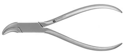 J&J Instruments Reynolds Contouring Pliers #115, Curved Smooth Tips, Non-Locking, 1/Pkg, 09-115 thumbnail 3