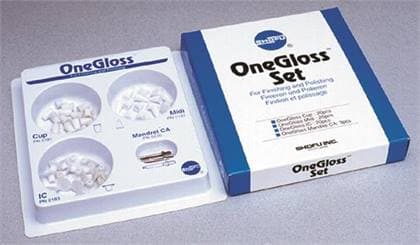OneGloss PS Assorted Finishing & Polishing Kit, Plastic Shank, 15 Cups, 15 IC, 20 Midi-Points, 50/Pk, 0175 thumbnail 15