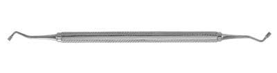 J&J Instruments Amalgam Condenser/Plugger, #1/2, Black, Smooth Tips, Double End, Standard Handle, 01-225 thumbnail 4