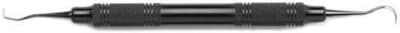 American Eagle Jacquette Sickle Scaler J3/U5, Double End, Talon Tough Stainless Steel, EagleLite Resin Handle, Green, 3/8" Handle, AESJ3-U5X thumbnail 7