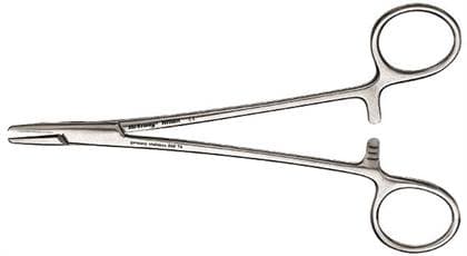 Hu-Friedy Mayo-Hegar Grooved Needle Holder, 16 cm (6 1/4"), Tungsten Carbide Serrated Tips, NHMH thumbnail 5