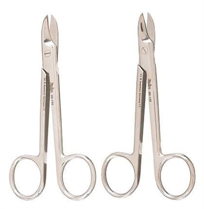 Vantage Collar and Crown Scissors, Curved, Smooth, 4-1/8", Stainless Steel, 1/Pk, V99D-135 thumbnail 8