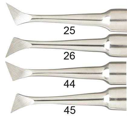 Miltex #45 Cryer Elevator, Stainless Steel, Regular Handle, EL45 thumbnail 3
