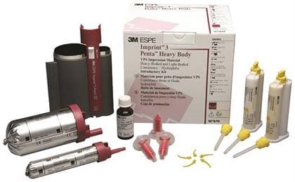 3M Imprint 3 Quick Step VPS Impression Material, Ultra-Regular Body, Refill, 4 x 50 ml Cartridges with 10 Mixing Tips, 36955 thumbnail 6