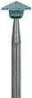 Dura-Green Silicon Carbide Finishing Stones, HP Handpiece, Knife Edge KN3, Green, ISO #070, 12/Pkg, 0025 thumbnail 8