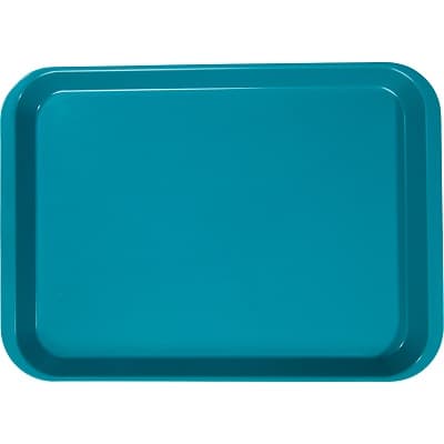 Zirc B-Lok Flat Set-Up Tray, Size B (Ritter), Teal, 13-3/8" x 9-5/8" x 7/8", 20Z401J thumbnail 8