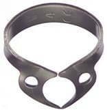 Hu-Friedy Satin Steel Rubber Dam Clamp, #W14, Wingless, Partially Erupted/Irregular Molars, 1/Pk, RDCMW14 thumbnail 6