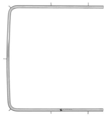 J&J Instruments Rubber Dam Holder Frame, Stainless Steel, 5", 7 Tines, 11-585 thumbnail 4