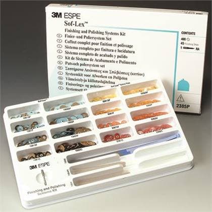 3M Sof-Lex XT Extra-Thin Pop-On Contouring and Polishing Discs, 1/2" Diameter, Coarse, Dark Orange, 85/Pk, 2382C thumbnail 15