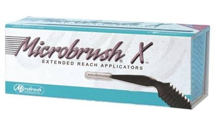 Microbrush X Extended Reach Applicators, Dispenser Kit of 100 thumbnail 2