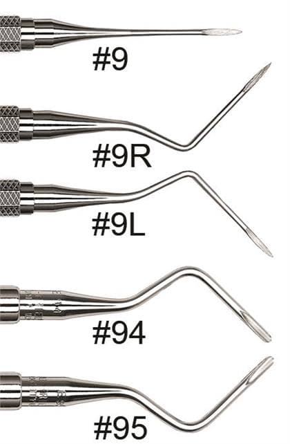 Hu-Friedy #95 Root Tip Pick, Single End, Serrated, #502 Hexagonal Handle, E95 thumbnail 5