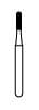NTI Crown/Metal Cutter Carbide Bur, FG, Round End Cylinder, #1958, 1.2 mm, Fine, 5/Pk, H36RS-012 thumbnail 12