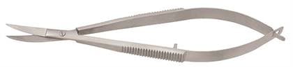 Nordent Castroviejo Surgical Scissors, Curved, 4" (100 mm), Stainless Steel, Spring-Action Handle, 311 thumbnail 5