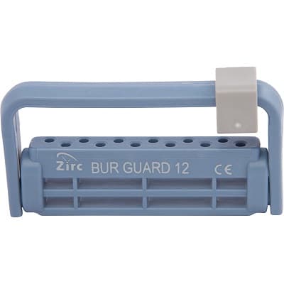 Zirc Steri-Bur Guard 12-Hole Bur Holder, Blue, 50Z406B thumbnail 13