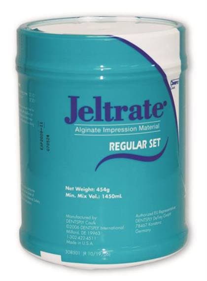 Jeltrate Alginate Impression Material, Fast Set, Pink, 1 lb Can, 608522 thumbnail 9
