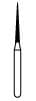 NTI Diamond Bur, FG, Needle, #C859-010, 1.0 mm, Coarse, Green, 5/Pk thumbnail 8