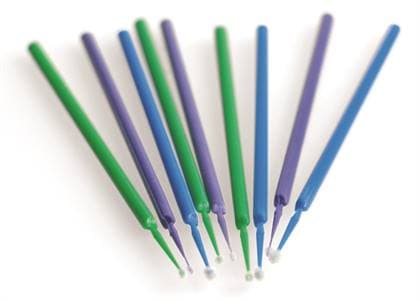 SDI Points Disposable Brush Applicators, Fine, Dark Green, Bendable, 400/Pk, 8100116 thumbnail 14