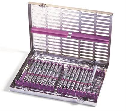 Hu-Friedy IMS Signature Series 20-Instrument Cassette, Purple/Lavender, Large, 8" x 11" x 1.25", IM4206 thumbnail 4