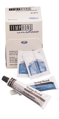 TempBond Temporary Crown & Bridge Cement, Original Tube Kit, 50 g Base + 15 g Accelerator + Mixing Pad, 1/Pk, 00370 thumbnail 13