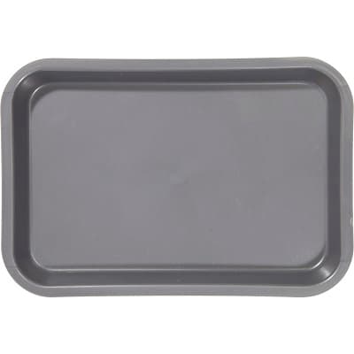 Zirc Mini Flat Setup Tray, Gray, Plastic, 9-3/8" x 6-3/8" x 7/8", 20Z101I thumbnail 8