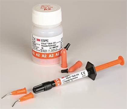 3M Filtek Bulk Fill Flowable Restorative Syringe Refill, Shade A2, 2 g, 2/Pk, 4862A2 thumbnail 21