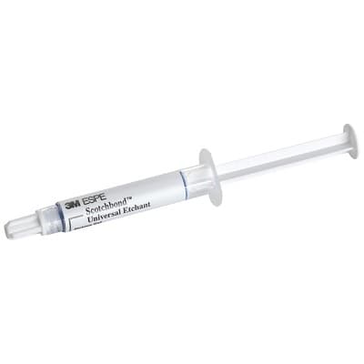 3M Scotchbond Universal Etchant Etching Gel, 32% Phosphoric Acid, Blue, 3 ml Syringe Refill, 2/Pk, 41263 thumbnail 16