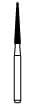 NTI TDF Series Diamond Bur, FG, TDF9, #135-014, Fine, Red, Cone, 5/Pk, F135-014 thumbnail 11