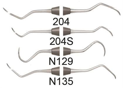 Relyant Scalers Universal Anterior/Posterior Sickle #N129, Double-End, Relyant #6 Handle, Stainless Steel, VSCN129 thumbnail 6