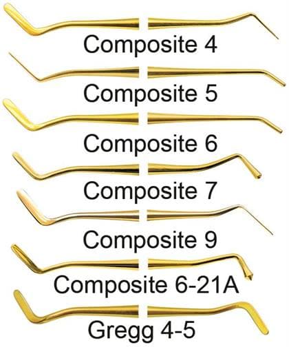 American Eagle Instruments Composite Plastic Filling Instrument, XP, #4, Paddle/Paddle, TNT Z Handle, 3/8", EagleLite Stainless Steel, 1/Pk, AEC4TNZ thumbnail 5