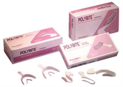Polybite Disposable 3-in-1 Bite Registration Tray, Posterior, 50/Box, 886 thumbnail 11