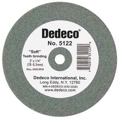 Dedeco Traditional Lathe Wheel, Black Medium, 3" x 1/4", Single Wheel, 5126 thumbnail 6