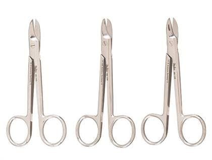 Miltex Crown and Collar Scissors, #11S, Curved, Smooth Blades, 4-1/4" (9D-135) thumbnail 10