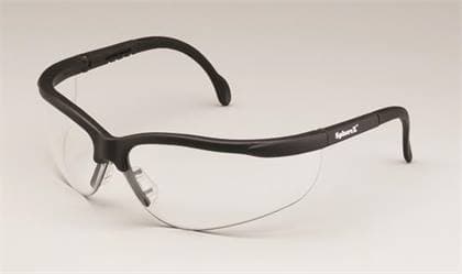 ProVision Sphere-X Wraps Safety Eyewear, Black Frame, Clear Lens, 3707 thumbnail 4