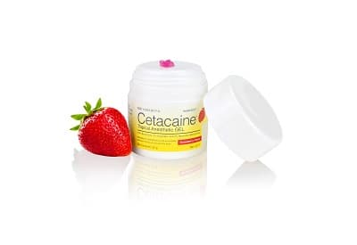 Cetacaine® Topical Anesthetic Gel, Strawberry, 14% Benzocaine / 2% Butamben / 2% Tetracaine, 32 g Pump-Top Jar, 0217 thumbnail 19