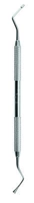 Hu-Friedy Abou-Rass Angulated Apical Plugger/Condenser, Size 3, #41 Round Handle, Double-End, Stainless Steel, MAR-AAC3 thumbnail 4