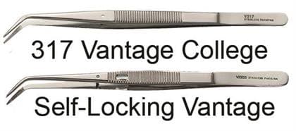 Vantage College Cotton Pliers, #317, Serrated Tips, 6", 1/Pk, V966-317 thumbnail 11