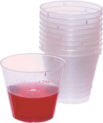 Crosstex Medicine Mixing Cups, 1 oz, Clear, Latex-Free, 100/Pk, CX1 thumbnail 8