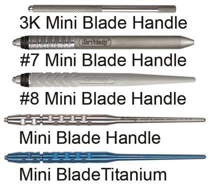 Hu-Friedy Scalpel Handle #7 Mini Blade, Satin Steel, 10-130-70 thumbnail 5