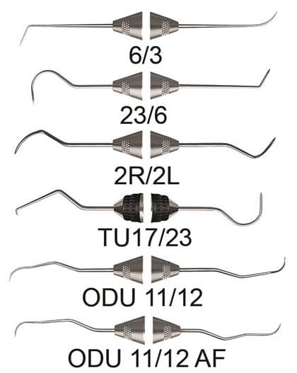 Hu-Friedy Double-Ended Explorer #11/12 ODU, #7 Satin Steel Colours Handle, EXD11/127 thumbnail 11
