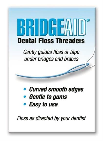 BridgeAid Dental Floss Threaders, 10 Threaders/Envelope, 100 Envelopes/Box, TDPS thumbnail 12