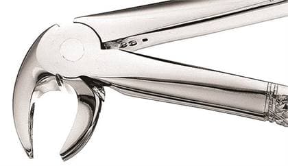 Hu-Friedy MD3 Mead Extraction Forceps, Serrated, Lower Incisors/Anteriors & Roots, FMD3 thumbnail 6
