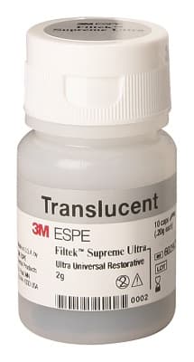 3M Filtek Supreme Ultra Universal Restorative Capsules, Amber Translucent, 0.2 g, 10/Pk, 6029AT thumbnail 12