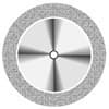 NTI Superflex Diamond Disc, Double Sided, Medium Grit, HP Shank, 22 mm Diameter, 0.17 mm Thickness, Red, #911H-220, 1/Pkg thumbnail 6